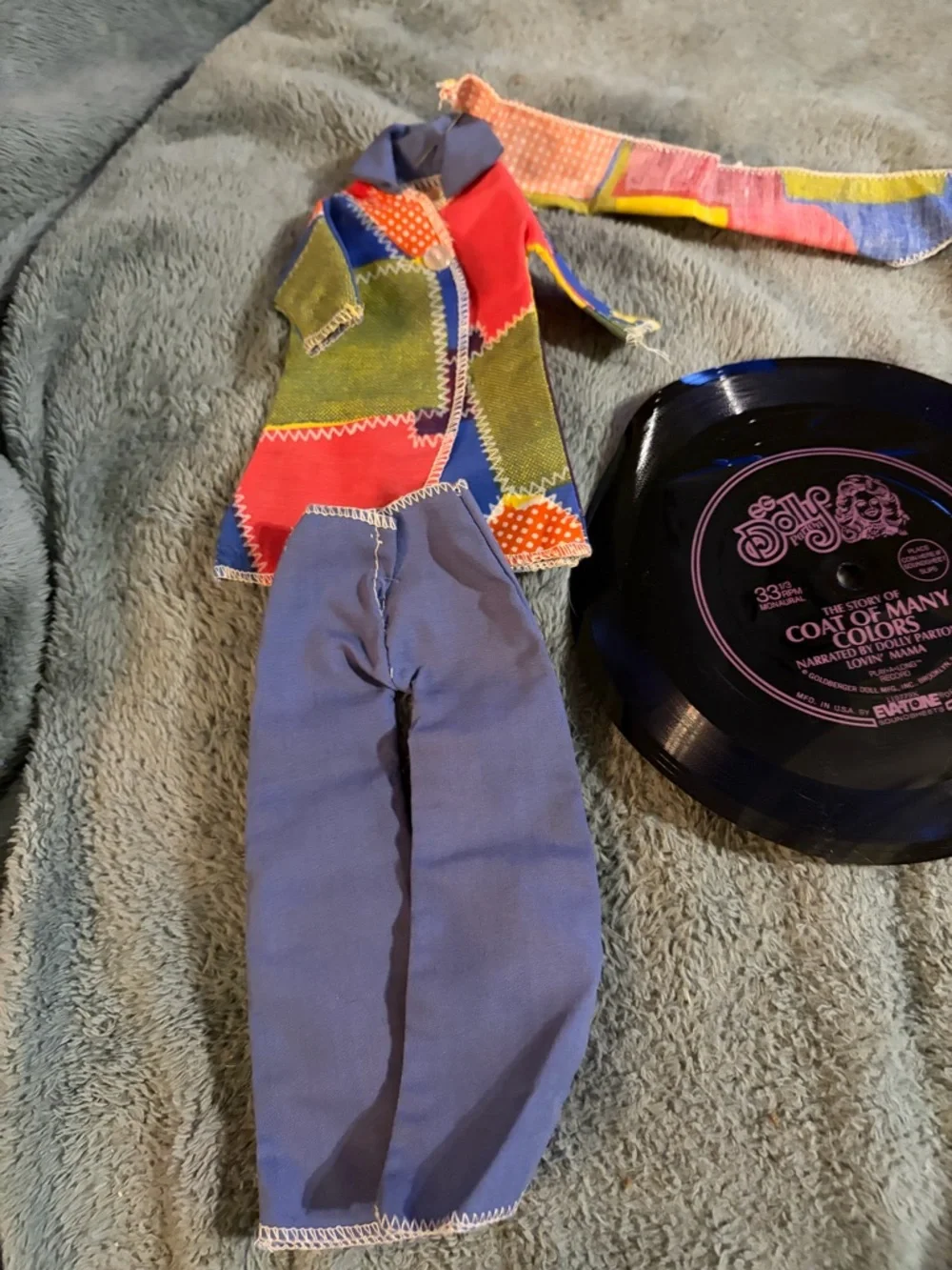 Coat Of many Colors Dolly Parton vintage Barbie, brand new with original receipt - Picture 3 of 6